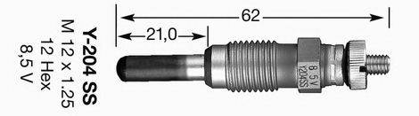 NGK 7629 Свічка розжарювання