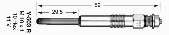 NGK 4279 Свічка розжарювання