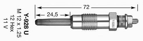 NGK 4389 Свічка розжарювання