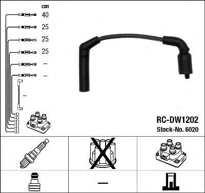 NGK 6020 Комплект дротів запалювання