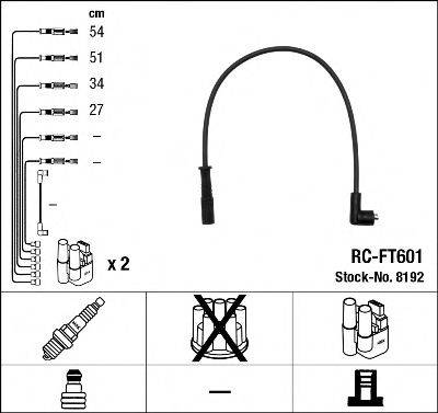 NGK 8192 Комплект дротів запалювання