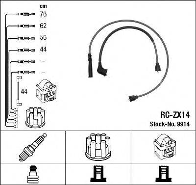 NGK 9914 Комплект дротів запалювання