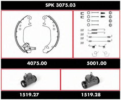 ROADHOUSE SPK307503 Комплект гальм, барабанний гальмівний механізм