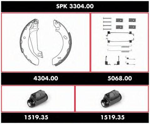 ROADHOUSE SPK330400 Комплект гальм, барабанний гальмівний механізм