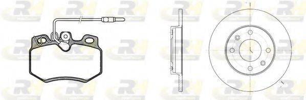 ROADHOUSE 817002 Комплект гальм, дисковий гальмівний механізм