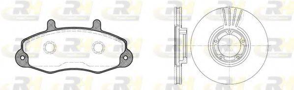 ROADHOUSE 839100 Комплект гальм, дисковий гальмівний механізм