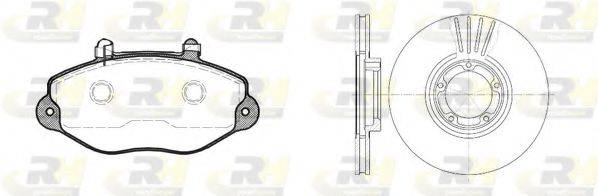 ROADHOUSE 839201 Комплект гальм, дисковий гальмівний механізм