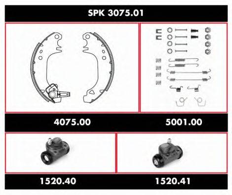 REMSA SPK307501 Комплект гальм, барабанний гальмівний механізм