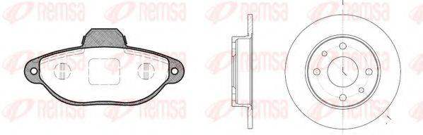 REMSA 841400 Комплект гальм, дисковий гальмівний механізм