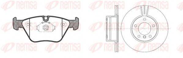 REMSA 896300 Комплект гальм, дисковий гальмівний механізм