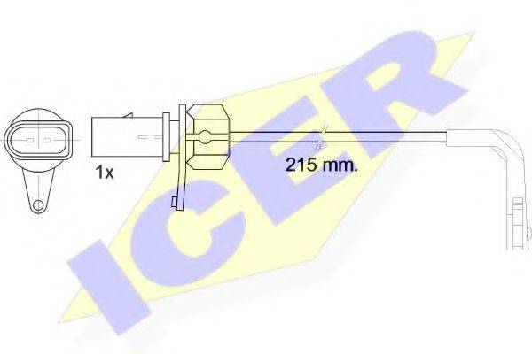 ICER 610508C Сигналізатор, знос гальмівних колодок