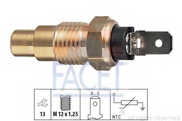 FACET 73159 Датчик, температура охолоджувальної рідини