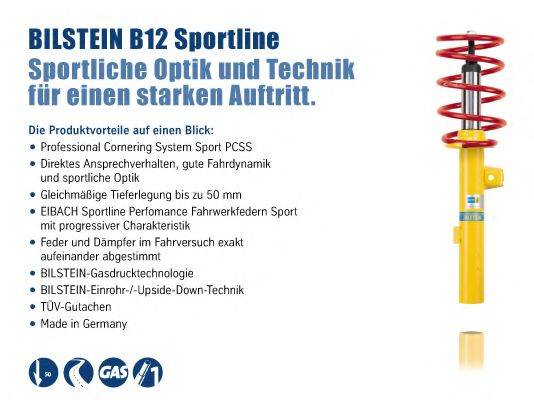 BILSTEIN BIL015036 Комплект ходової частини, пружини / амортизатори