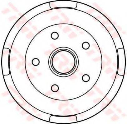 TRW DB4132 Гальмівний барабан