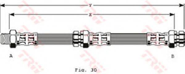 TRW PHB150 Гальмівний шланг