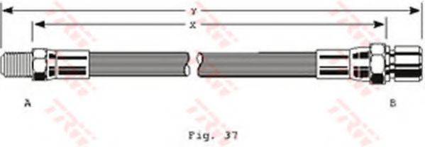 TRW PHB152 Гальмівний шланг