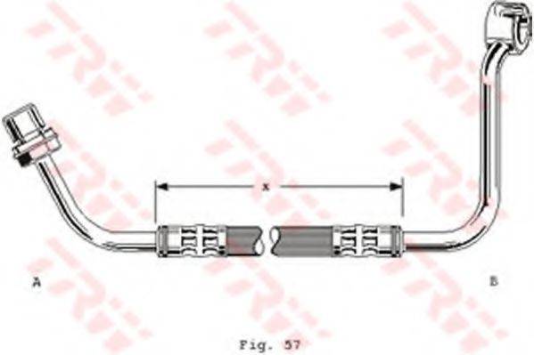 TRW PHD230 Гальмівний шланг