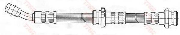 TRW PHD398 Гальмівний шланг