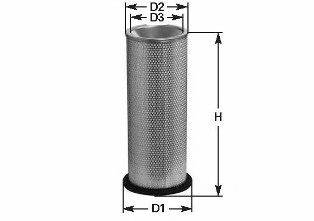 CLEAN FILTERS MA731 Повітряний фільтр