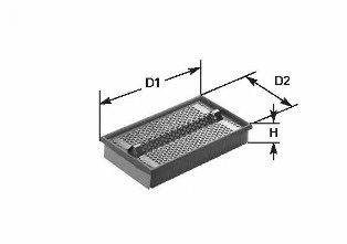 CLEAN FILTERS MA1062 Повітряний фільтр