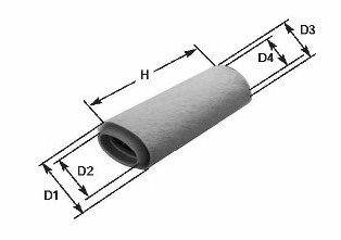 CLEAN FILTERS MA1183 Повітряний фільтр