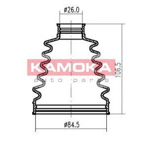 KAMOKA 1146612 Пильовик, приводний вал