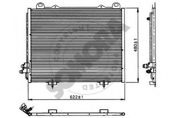 SOMORA 170660 Конденсатор, кондиціонер
