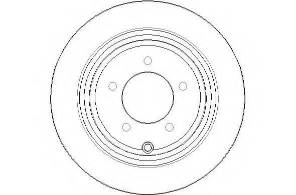 NATIONAL NBD1609 гальмівний диск