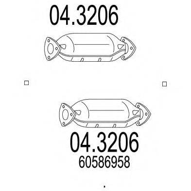 MTS 043206 Каталізатор