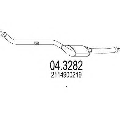 MTS 043282 Каталізатор