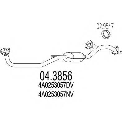 MTS 043856 Каталізатор