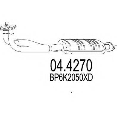 MTS 044270 Каталізатор