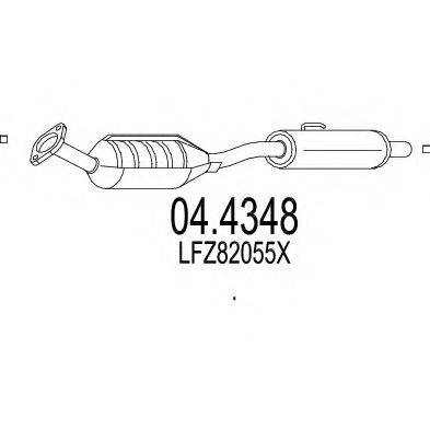 MTS 044348 Каталізатор