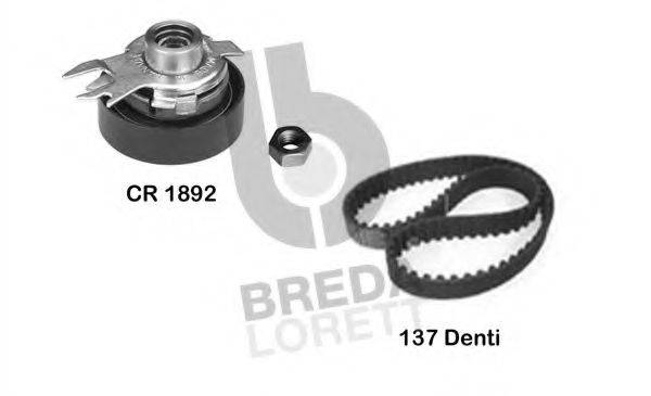 BREDA LORETT KCD0644 Комплект ременя ГРМ