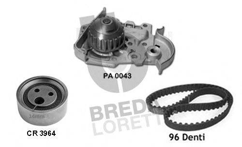 BREDA LORETT KPA0371B Водяний насос + комплект зубчастого ременя