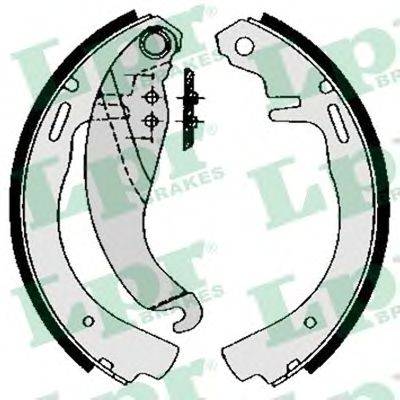 LPR 02490 Комплект гальмівних колодок