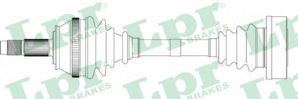 LPR DS13019 Приводний вал