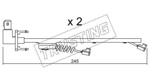 TRUSTING SU183K Сигналізатор, знос гальмівних колодок