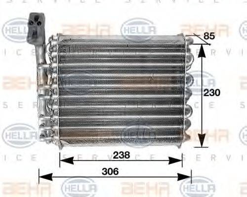 HELLA 8FV351210461 Випарник, кондиціонер