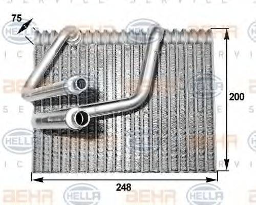 HELLA 8FV351211111 Випарник, кондиціонер