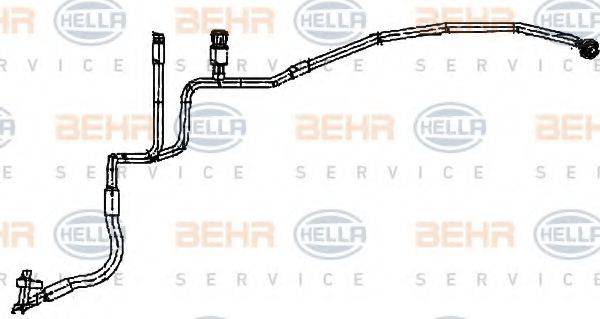 HELLA 9GS351338261 Трубопровід високого тиску, кондиціонер