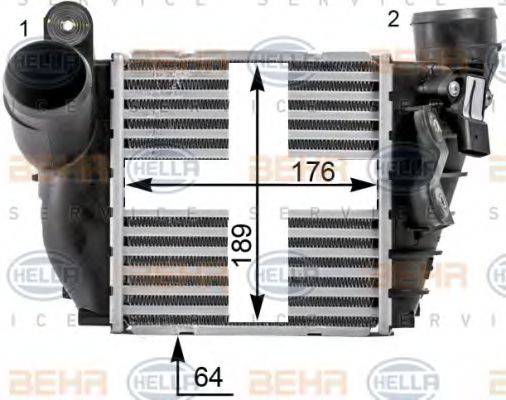 HELLA 8ML376700701 Інтеркулер