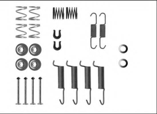 HELLA 8DZ355205971 Комплектуючі, стоянкова гальмівна система