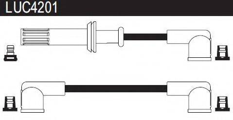 LUCAS ELECTRICAL LUC4201 Комплект дротів запалювання