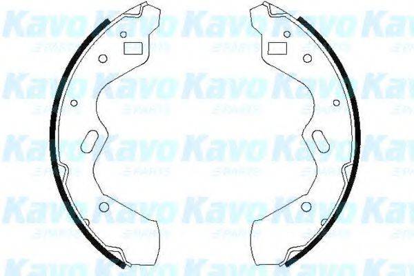 KAVO PARTS BS5419 Комплект гальмівних колодок