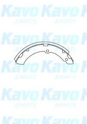 KAVO PARTS BS9934 Комплект гальмівних колодок