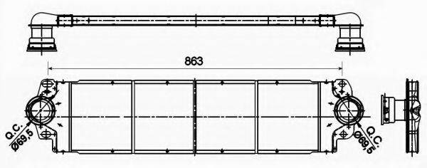 NRF 30354 Інтеркулер