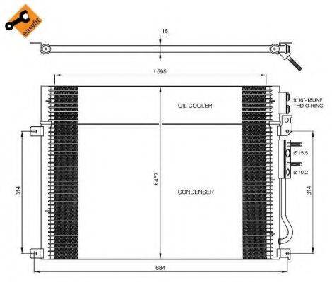 NRF 35920 Конденсатор, кондиціонер