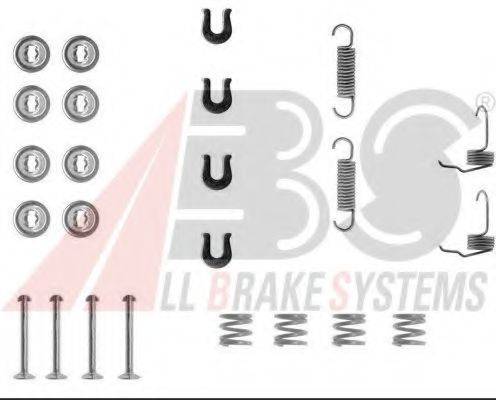 A.B.S. 0655Q Комплектуючі, гальмівна колодка