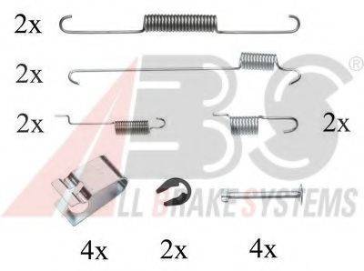 A.B.S. 0815Q Комплектуючі, гальмівна колодка